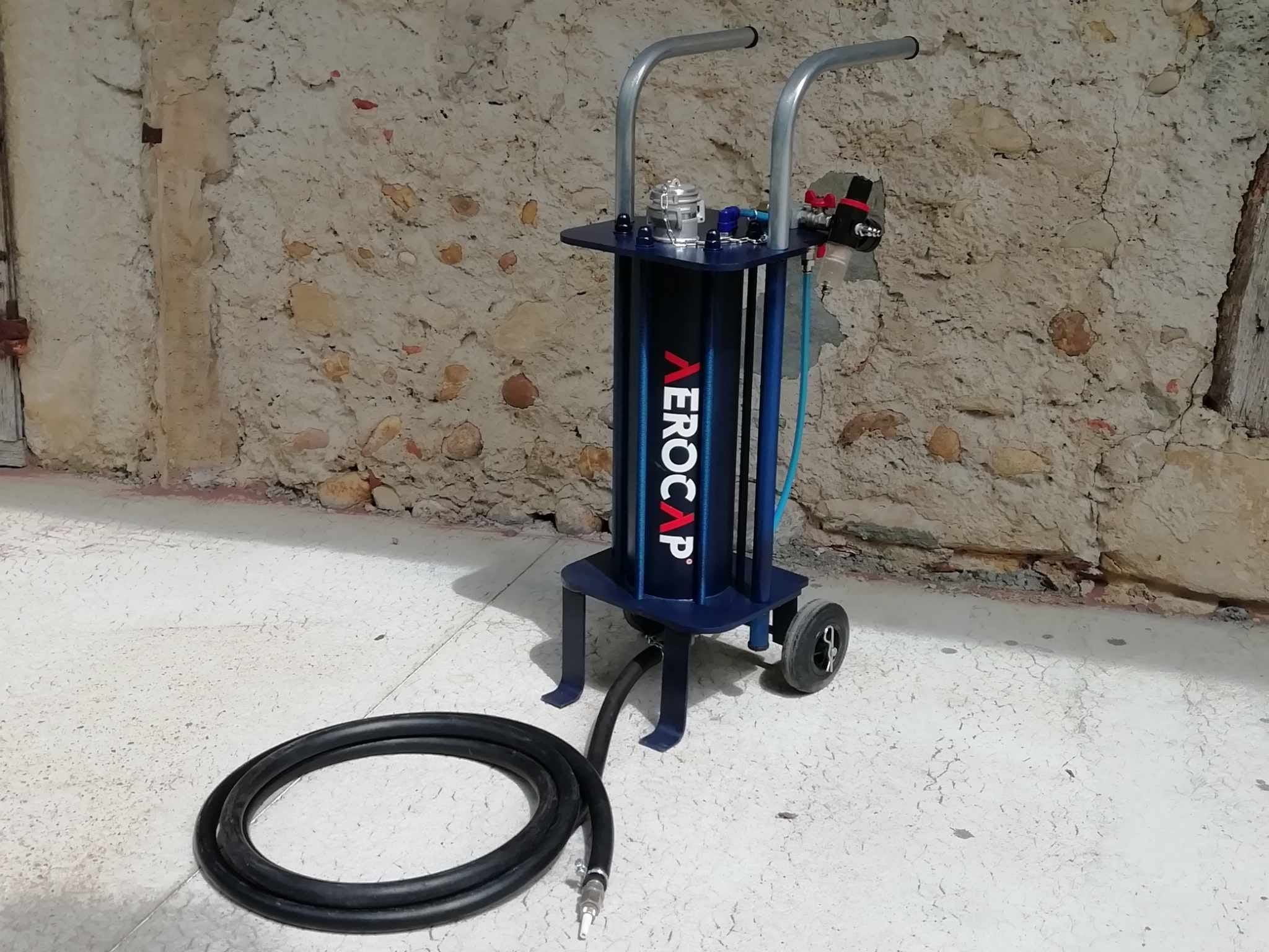 AEROCAP Strahlanlage für Gartengeräte