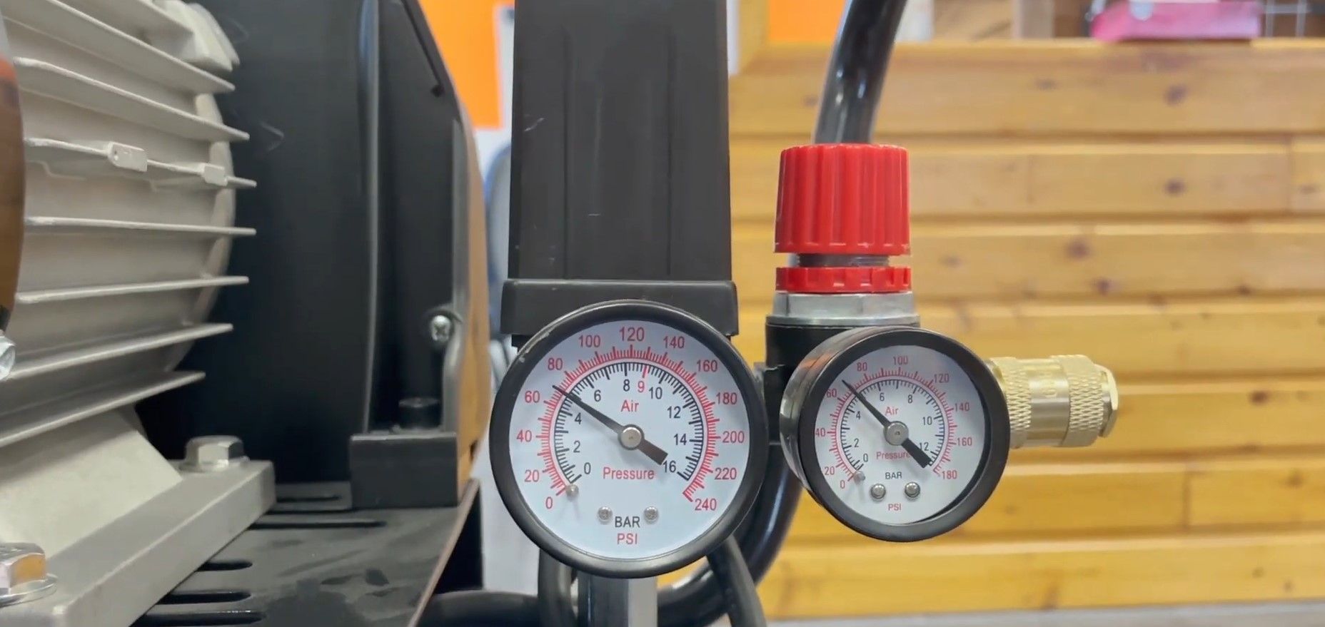 Kompressor für Sandstrahlgerät