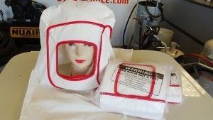 Visière de protection en plastique