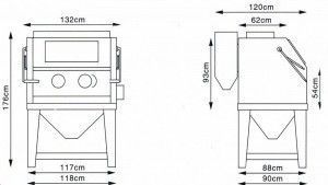 Plan machine d'atelier